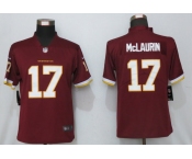 Women New Nike New Washington Red Skins #17 Mclaurin Red 2020 Vapor Untouchable jerseys