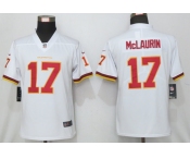 Women New Nike New Washington Red Skins #17 Mclaurin White 2020 Vapor Untouchable jersey