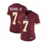 Women Washington Redskins #7 Dwayne Haskins Burgundy Red Team Color Vapor Untouchable Limited Player Football Jersey