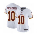 Women's Nike Washington Redskins #10 Paul Richardson White Vapor Untouchable Elite Player NFL Jersey