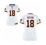 Women's Nike Washington Redskins #18 Josh Doctson White NFL Jersey