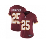 Women's Nike Washington Redskins #25 Chris Thompson Vapor Untouchable Limited Burgundy Red Team Color NFL Jersey