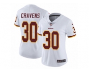Women's Nike Washington Redskins #30 Su'a Cravens Vapor Untouchable Limited White NFL Jersey