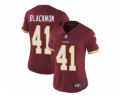 Women's Nike Washington Redskins #41 Will Blackmon Vapor Untouchable Limited Burgundy Red Team Color NFL Jersey