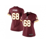Women's Nike Washington Redskins #68 Russ Grimm Burgundy Red Elite Jersey