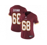Women's Nike Washington Redskins #68 Russ Grimm Vapor Untouchable Limited Burgundy Red Team Color NFL Jersey