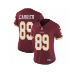 Women's Nike Washington Redskins #89 Derek Carrier Vapor Untouchable Limited Burgundy Red Team Color NFL Jersey