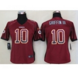 nike women nfl jerseys washington redskins #10 robert griffin iii burgundy red[Elite drift fashion]