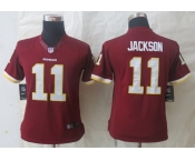 nike women nfl jerseys washington redskins #11 jackson  red[nike limited]