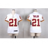 nike women nfl jerseys washington redskins #21 sean taylor white[nike]