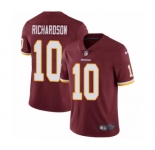 Youth Nike Washington Redskins #10 Paul Richardson Burgundy Red Team Color Vapor Untouchable Limited Player NFL Jersey