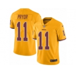 Youth Nike Washington Redskins #11 Terrelle Pryor Limited Gold Rush Vapor Untouchable NFL Jersey