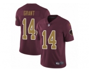 Youth Nike Washington Redskins #14 Ryan Grant Burgundy Red Gold Number Alternate 80TH Anniversary Vapor Untouchable Limited Player NFL Jersey