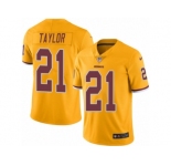 Youth Nike Washington Redskins #21 Sean Taylor Limited Gold Rush Vapor Untouchable NFL Jersey