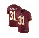 Youth Nike Washington Redskins #31 Fabian Moreau Vapor Untouchable Limited Burgundy Red Team Color NFL Jersey