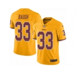 Youth Nike Washington Redskins #33 Sammy Baugh Limited Gold Rush Vapor Untouchable NFL Jersey
