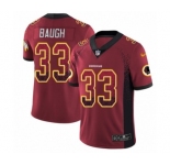 Youth Nike Washington Redskins #33 Sammy Baugh Limited Red Rush Drift Fashion NFL Jersey
