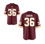 Youth Nike Washington Redskins #36 Su'a Cravens Red Team Color NFL Jersey
