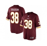 Youth Nike Washington Redskins #38 Dashon Goldson Burgundy Red Team Color NFL Jersey