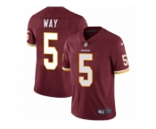 Youth Nike Washington Redskins #5 Tress Way Vapor Untouchable Limited Burgundy Red Team Color NFL Jersey