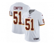 Youth Nike Washington Redskins #51 Will Compton Vapor Untouchable Limited White NFL Jersey