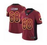 Youth Nike Washington Redskins #68 Russ Grimm Limited Red Rush Drift Fashion NFL Jersey