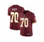 Youth Nike Washington Redskins #70 Sam Huff Vapor Untouchable Limited Burgundy Red Team Color NFL Jersey