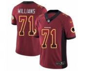Youth Nike Washington Redskins #71 Trent Williams Limited Red Rush Drift Fashion NFL Jersey