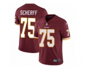 Youth Nike Washington Redskins #75 Brandon Scherff Vapor Untouchable Limited Burgundy Red Team Color NFL Jersey