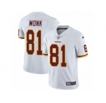 Youth Nike Washington Redskins #81 Art Monk Vapor Untouchable Limited White NFL Jersey