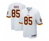 Youth Nike Washington Redskins #85 Vernon Davis Game White NFL Jersey