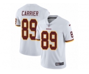 Youth Nike Washington Redskins #89 Derek Carrier Vapor Untouchable Limited White NFL Jersey