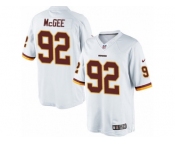 Youth Nike Washington Redskins #92 Stacy McGee Limited White NFL Jersey