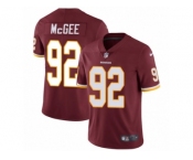 Youth Nike Washington Redskins #92 Stacy McGee Vapor Untouchable Limited Burgundy Red Team Color NFL Jersey