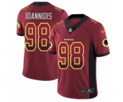 Youth Nike Washington Redskins #98 Matthew Ioannidis Limited Red Rush Drift Fashion NFL Jersey
