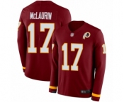 Youth Washington Redskins #17 Terry McLaurin Limited Burgundy Therma Long Sleeve Football Jersey
