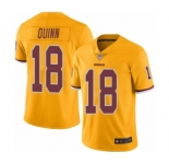 Youth Washington Redskins #18 Trey Quinn Limited Gold Rush Vapor Untouchable Football Jersey