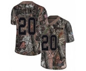 Youth Washington Redskins #20 Landon Collins Limited Camo Rush Realtree Football Jersey
