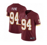 Youth Washington Redskins #94 Da'Ron Payne Burgundy Red Team Color Vapor Untouchable Limited Player Football Jersey
