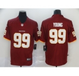 Youth Washington Redskins #99 Chase Young Payne Burgundy Red Team Color Vapor Untouchable Limited Player Football Jersey