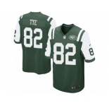 Men Nike New York Jets #82 Will Tye Game Green Team Color NFL Jersey