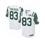 Men Nike New York Jets #83 Eric Tomlinson Game White NFL Jersey