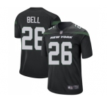 Men's New York Jets #26 Le'Veon Bell Game Black Alternate Football Jersey