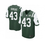 Men's Nike New York Jets #43 Julian Howsare Game Green Team Color NFL Jersey