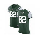 Men Nike New York Jets #82 Will Tye Elite Green Team Color NFL Jersey