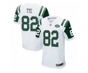 Men Nike New York Jets #82 Will Tye Elite White NFL Jersey