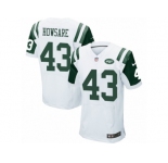 Men's Nike New York Jets #43 Julian Howsare Elite White NFL Jersey