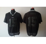 nike nfl jerseys new york jets #15 tebow black[Elite lights out]