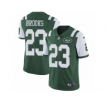 Men Nike New York Jets #23 Terrence Brooks Green Team Color Vapor Untouchable Limited Player NFL Jersey