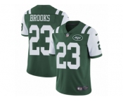 Men Nike New York Jets #23 Terrence Brooks Green Team Color Vapor Untouchable Limited Player NFL Jersey